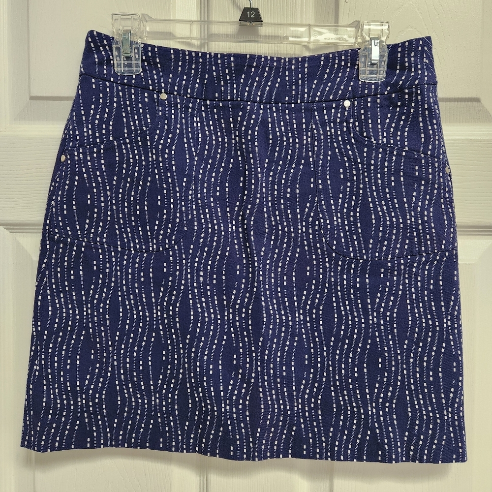 EP New York Blue Golf Skirt